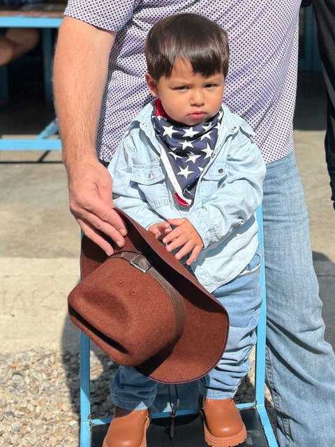 One of the Cunningham boys in Texas